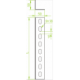BAKS KTT50H50/2 Cable Management Profile