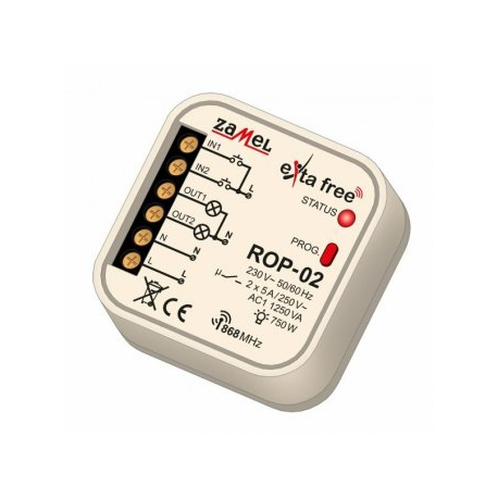 ZAMEL ROP-02 Dual-Channel Receiver ZAMEL ROP-02 Dual-Channel Receiver