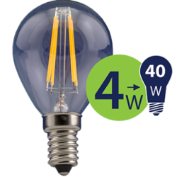 LEDURO LED Bulb 4W E14 470lm 2700K G45