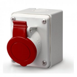 SCAME Eureka IP44 Wall-Mounted Socket