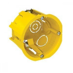 Schneider Electric IMT351501 Yellow Drywall Box D65x45