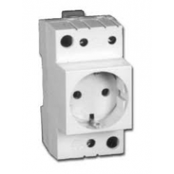 ETI T-2P+Z Schuko Modular Plug Socket