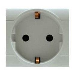 SCAME Unibox 2P+E 16A Plug Socket 101.6412.G