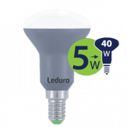 Lempa LED 5W E14 PL-R50-21169 Leduro