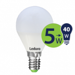 LEDURO LED Bulb 5W E14 PL-G45-21182