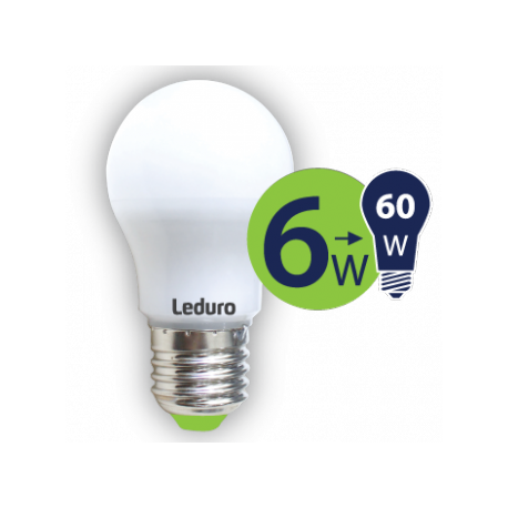 Lempa LED 6W E27 PL-A55-21184 Leduro