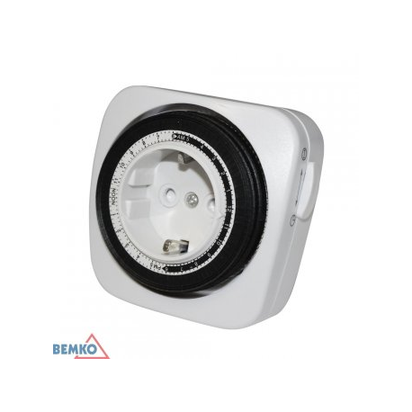 BEMKO TSMD20 24H Schucko-Mini mechaninė laiko relė BEMKO TSMD20 24H Schucko-Mini mechaninė laiko relė