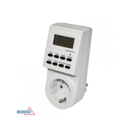 BEMKO TSED1 7D Schucko elektroninė laiko relė BEMKO TSED1 7D Schucko elektroninė laiko relė