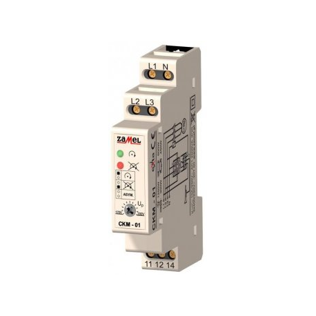 ZAMEL CKM-01 Phase Sequence Relay 230V/400V ZAMEL CKM-01 Phase Sequence Relay 230V/400V