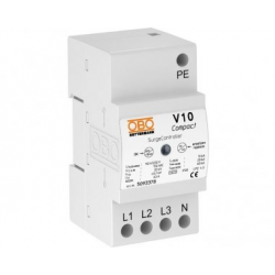 OBO Surge Arrester V10 Compact with Audible Signalling 255V