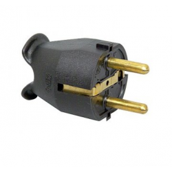 KOPP Black Electrical Plug