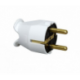 KOPP White Electrical Plug