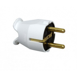 KOPP White Electrical Plug