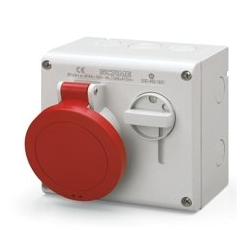 SCAME Omnia Lockable Plug Socket