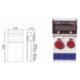 SCAME Block Panel with Plug Sockets