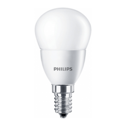 Philips CorePro LED Lamp 5.5W E14 P45 Frosted Lustre Non-Dimmable