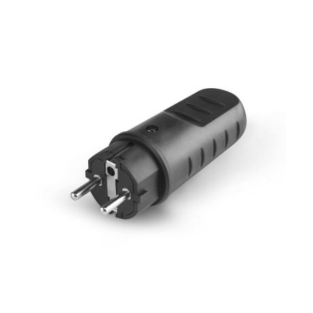 Plug 110.3100 2P+E 16A rubber