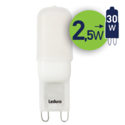 Lempa LED 2.5W G9 2700K PL-G9-21052 Leduro