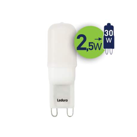 Lempa LED 2.5W G9 2700K PL-G9-21052 Leduro Lempa LED 2.5W G9 2700K PL-G9-21052 Leduro