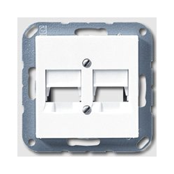 JUNG A/AS 500 Modular TV/Network Socket Cover Plate