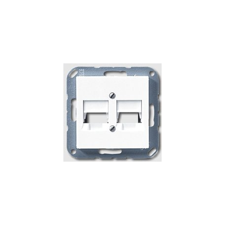 JUNG A/AS 500 Modular TV/Network Socket Cover Plate