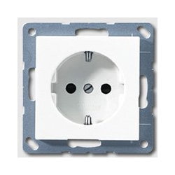 JUNG A/AS 500 Grounded Electrical Socket