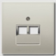 JUNG ES Telephone/Network Socket Cover Plate