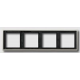 JUNG LS 990 Stainless Steel Switch Frame