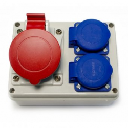 SCAME 686 Electrical Panel with Plug Sockets