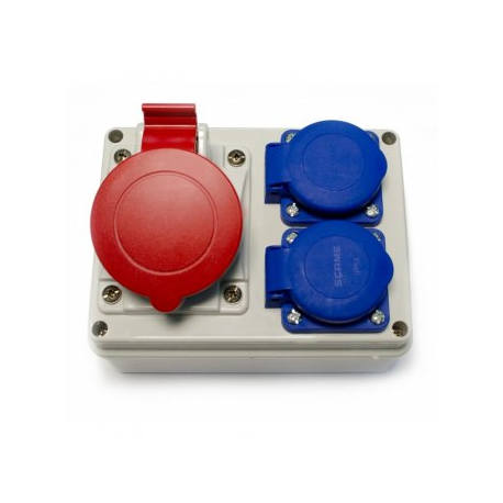 SCAME 686 Electrical Panel with Plug Sockets SCAME 686 Electrical Panel with Plug Sockets