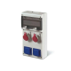 SCAME Block Panel with Plug Sockets