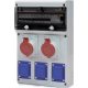 SCAME Block Panel with Electrical Plug Sockets