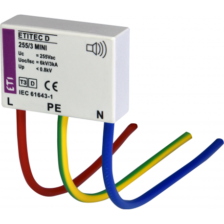 ETI Etitec Class D Overvoltage Protection