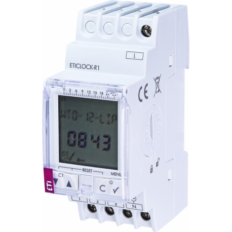 Laikmatis elektron. Eticlock-R1 Laikmatis elektron. Eticlock-R1