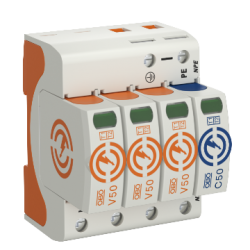 OBO BETTERMANN V50 Type 1+2 (B+C) Surge Protector