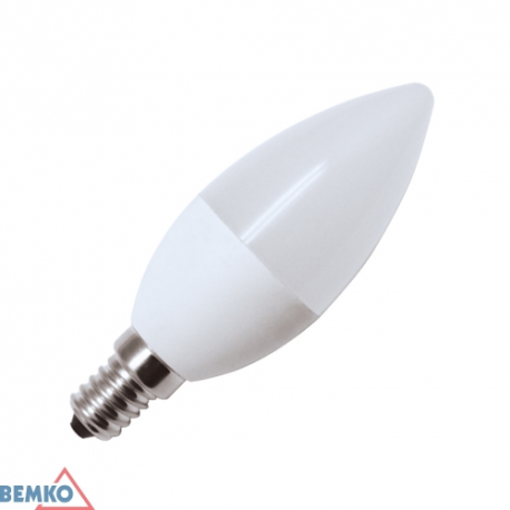 Lempa LED 6W E14 C37