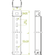BAKS KLFL H60/6 Lighting Cable Support Rack