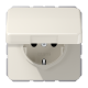 JUNG CD Series Plug Socket with Cover