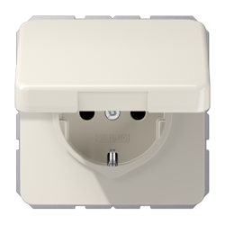 JUNG CD Series Plug Socket with Cover