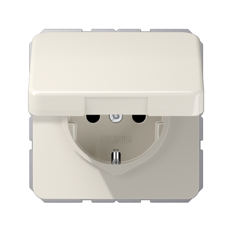 JUNG CD Series Plug Socket with Cover