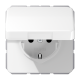 JUNG CD Series Plug Socket with Cover