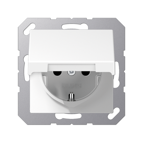 JUNG AS 500 Plug Socket with Cover
