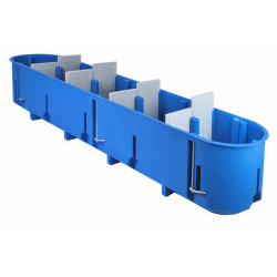 SIMET P5x60D Extended Blue Drywall Box