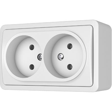 VILMA STYLE PLUS SL+250 2-Seat Electrical Socket