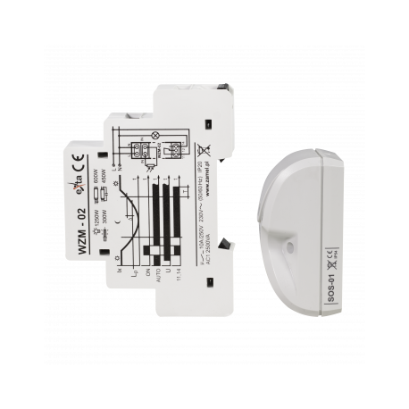 Relė WZM-02/SOS 230V/16A su jutikliu IP54