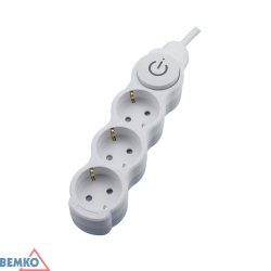 BEMKO Grounded Extension Cord with Switch