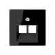 JUNG A/AS 500 Telephone/Computer Socket Cover