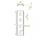 BAKS SZP 35H7 Perforated Conduit for Automatics