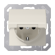 JUNG A 500 Socket with Protective Cover