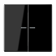 JUNG LS 990 Double Switch Buttons with Illuminated Glass Frame